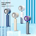 Portable Ice Compress Small Handheld Fan USB Rechargeable Cooling Fan