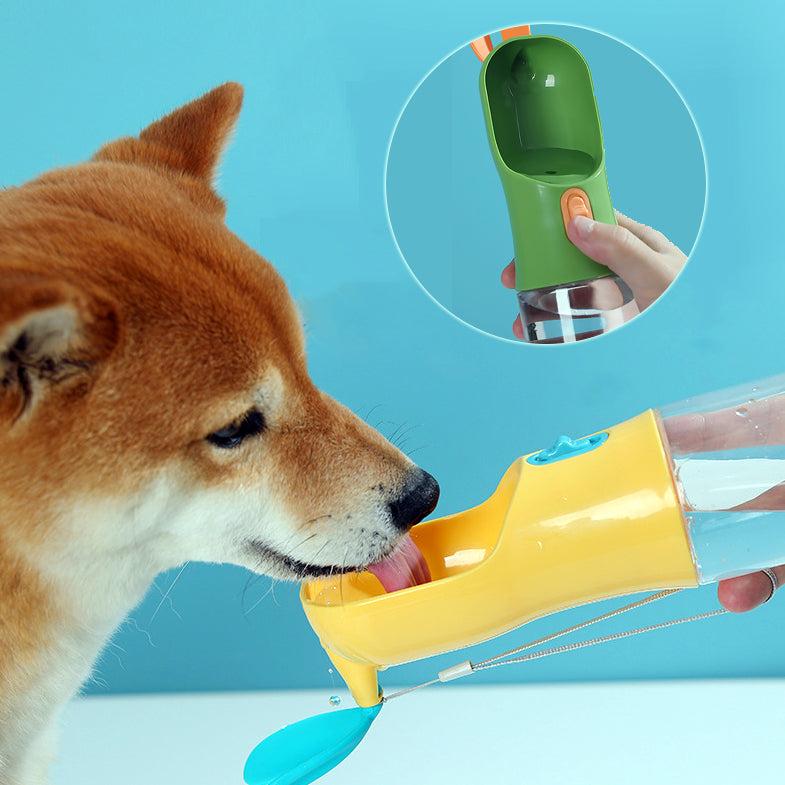 Travel pet water bottle
