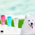 Foldable pet water bottle