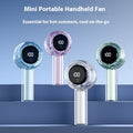 Rechargeable mist cooling fan