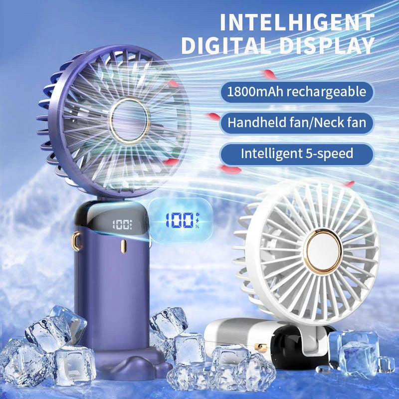 5-Speed Foldable Cooling Fan